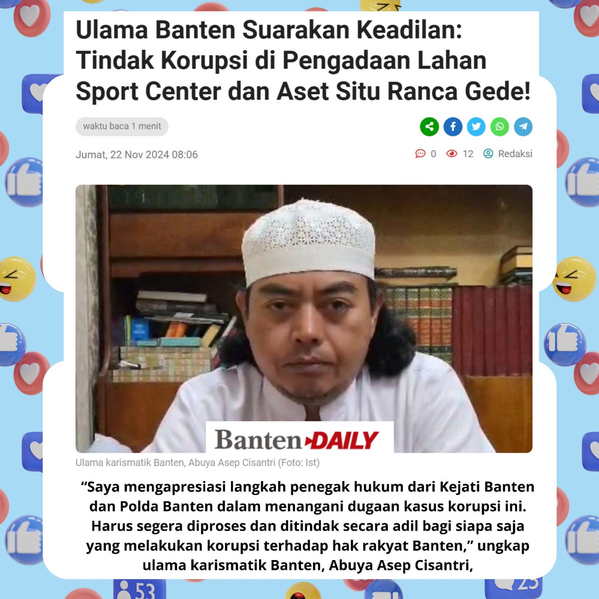 zebraputih4's tweet photo. Usut tuntas sampe akar jangan sampai Dinasti Korupsi merajalela di Banten👊 #dinastikorupsi #korupsi #dinastipolitik #airin #airinrachmidiany #pilgubbanten #andrasoni #kajatibanten #banten #wawan #suamiairin https://t.co/gdZX5XYggA