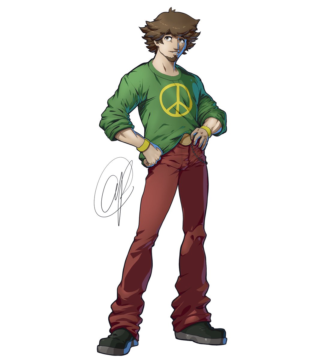 TeamRushGame's tweet image. Recent Art - Shaggy 
#illustration