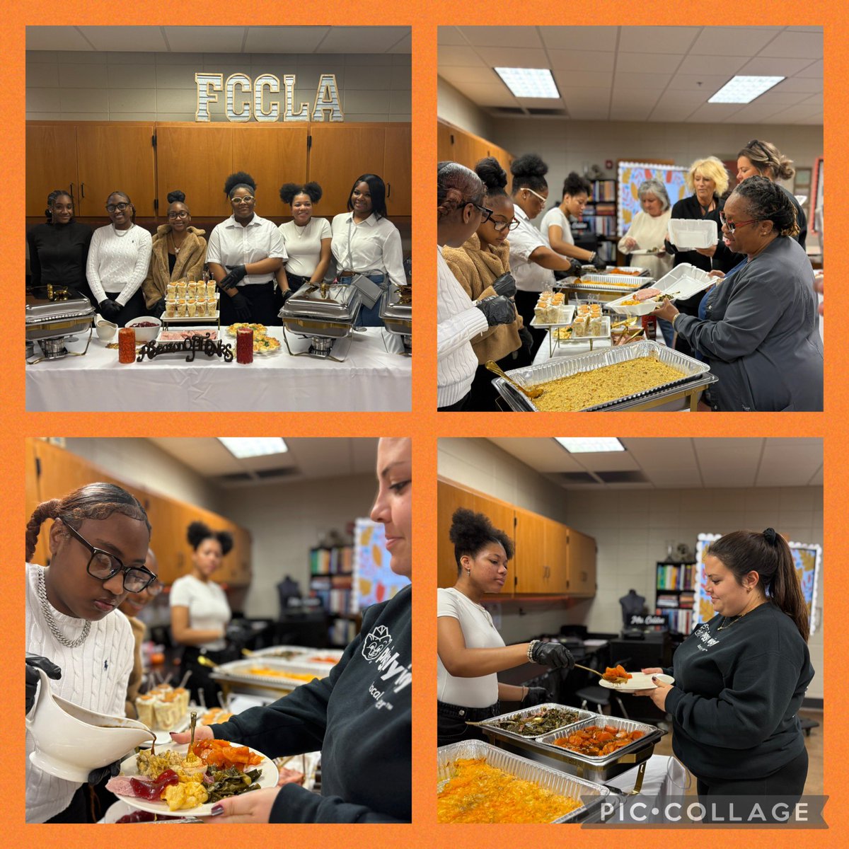 LaKeya Colston (@lcolston1) on Twitter photo So proud of my Event Planning and Foods & Nutrition classes for planning, collaborating, preparing and cooking the food, and setting up decor for a Thanksgiving Feast for our administrators and office/guidance staff. Happy Thanksgiving everyone! <a href="/pghs_spartans/">Pleasant Grove High</a> <a href="/JEFCOCareerTech/">JEFCOED Career Tech</a> So proud of my Event Planning and Foods & Nutrition classes for planning, collaborating, preparing and cooking the food, and setting up decor for a Thanksgiving Feast for our administrators and office/guidance staff. Happy Thanksgiving everyone! <a href="/pghs_spartans/">Pleasant Grove High</a> <a href="/JEFCOCareerTech/">JEFCOED Career Tech</a>