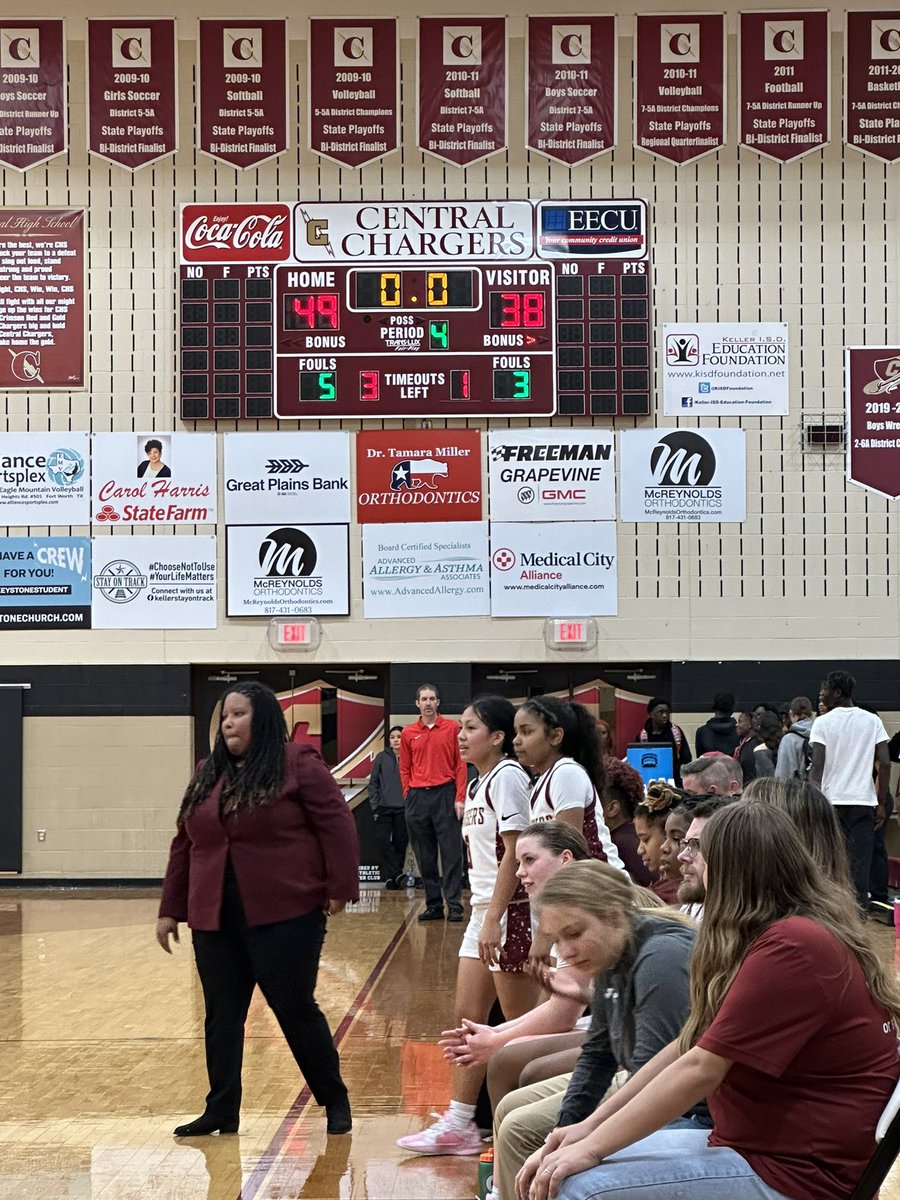 <a href="/lcballers/">Lady Charger Basketball</a> <a href="/lcballers/">Lady Charger Basketball</a> finish the sweep against <a href="/EulessTrinityHS/">Euless Trinity High</a> tonight with a varsity win of 49-38.

<a href="/KISDAthletics/">Keller ISD Athletics</a> <a href="/KellerCentralHS/">Keller Central HS</a> <a href="/dfwvarsity/">dfw varsity</a> <a href="/Gosset41/">Brian Gosset</a>