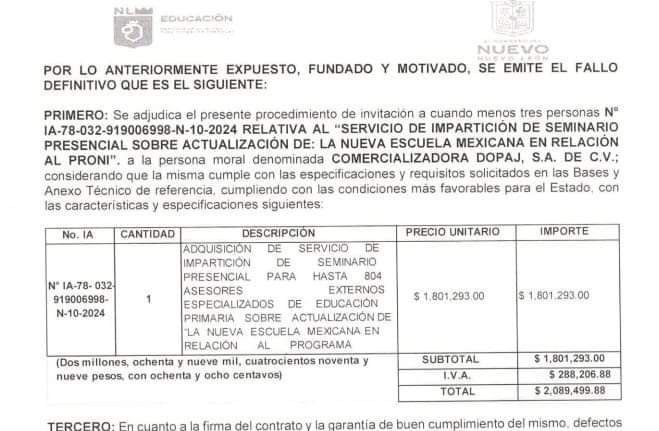 Den servicio medico a los teachers, dejen de gastar el dinero a lo tonto! <a href="/A_delPacifico/">Alianza del Pacífico</a> <a href="/Claudiashein/">Claudia Sheinbaum Pardo</a> <a href="/mario_delgado/">Mario Delgado</a> <a href="/nuevoleon/">El Gobierno de Nuevo León</a> <a href="/ItzelCastilloNL/">Itzel castillo</a> <a href="/lorenadelagarza/">Lorena de la Garza</a> <a href="/SofialeticiaM/">Sofialeticia Morales</a>