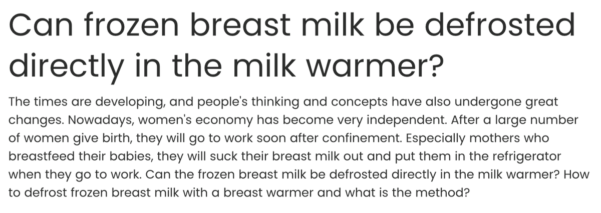 not sure i should trust these directions that came with our bottle warmer