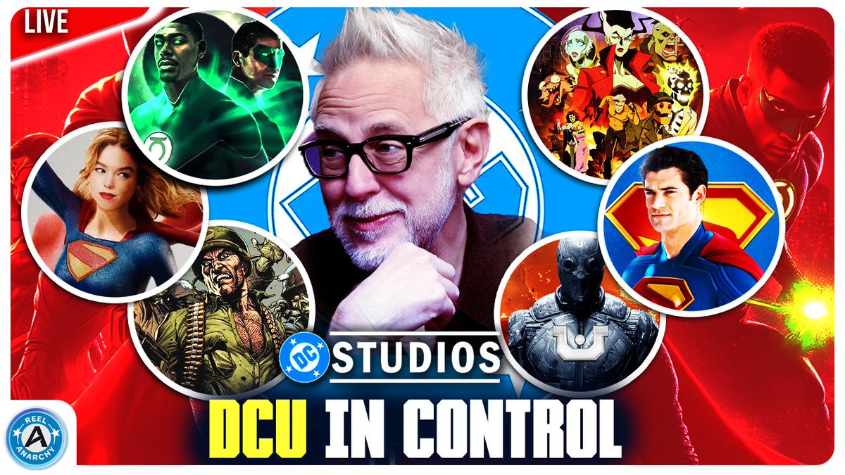 ReelAnarchy's tweet photo. 🚨 DCU Livestream Alert! 📷 This Sunday, 4:30 PM EST, I'm going live! Join in as the chat becomes the co-hosts. Your insights, your questions, your show! And all About the DCU 📷
#DCU #LiveStream #DCStudios #SUPERMAN #JamesGunn #CreatureCommandos 
https://t.co/kjqzRBYXF6 https://t.co/ppA223ecko