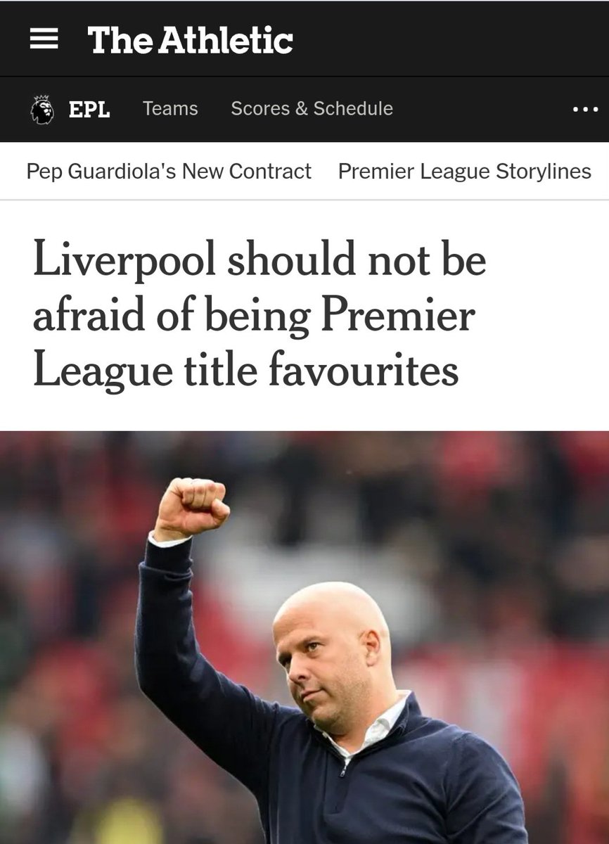 Everyone says you're gonna win the league in your first try, but you are #SlotChill &amp; just focused on the next game. 

#LiverpoolFC 
#ArneSlot
#SlotBall