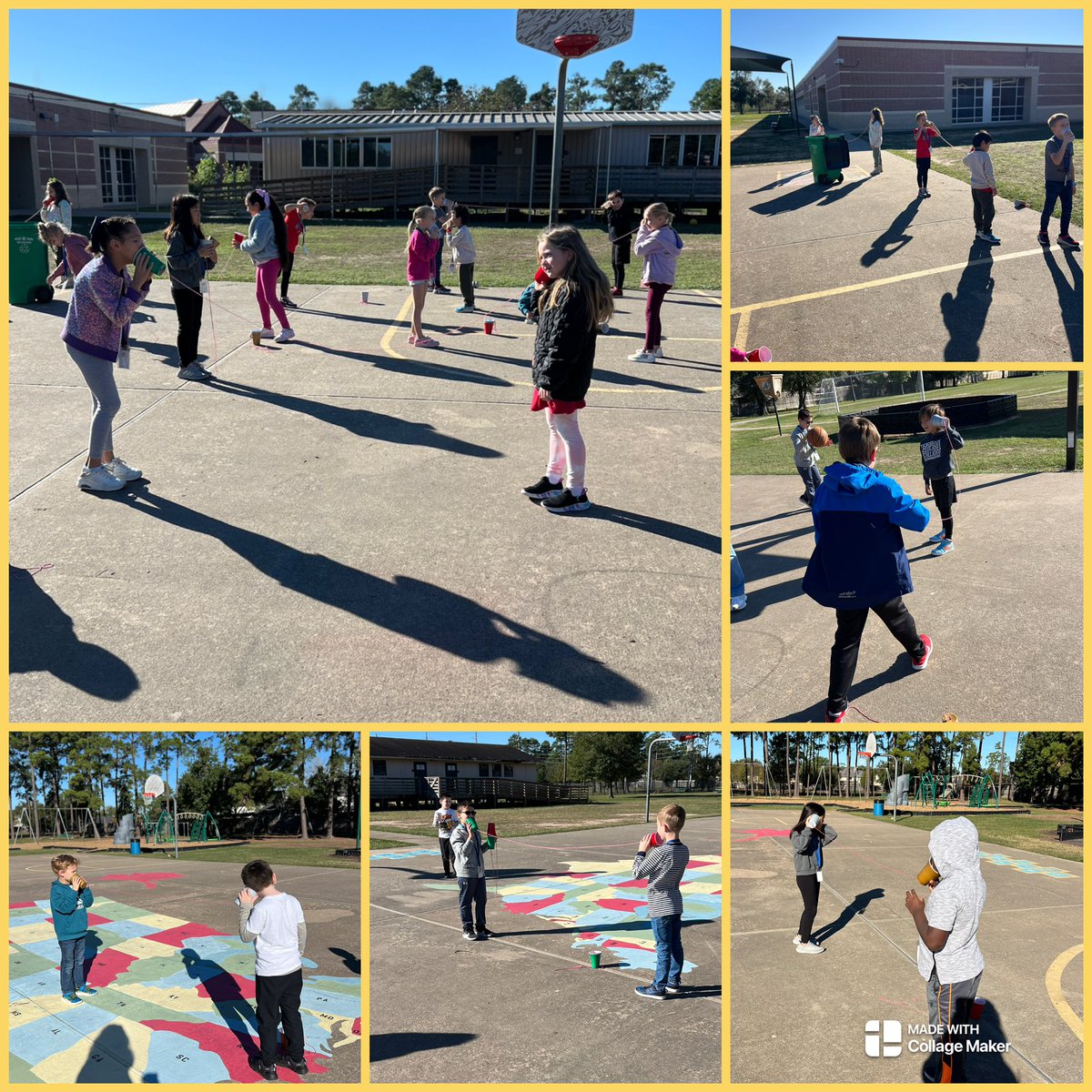 Students created a device to be able to communicate! 📞🪢#stringphone #scienceisfun <a href="/SampsonElem/">Sampson Elementary</a> <a href="/2ndgradeSampson/">Sampson2ndgrade</a>