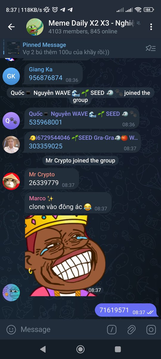 Crypto VN tweet media