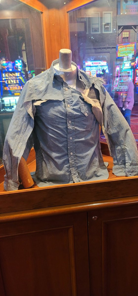 MaybeNotJolly's tweet image. THE Clyde Barrow shirt
