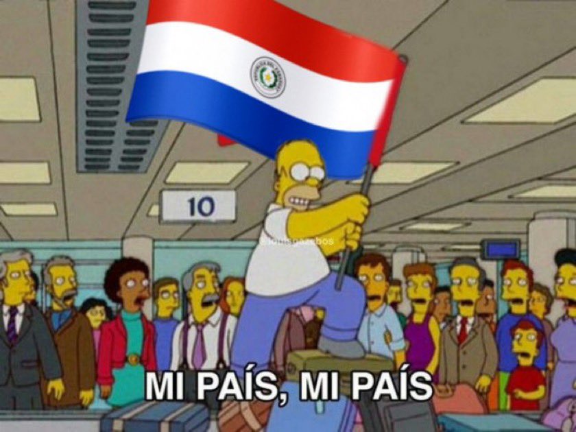 Yo leyendo todos los tuits de los hinchas que halagan nuestro país, y aun que nos va para el orto me pone contenta que ellos esten disfrutando🥺