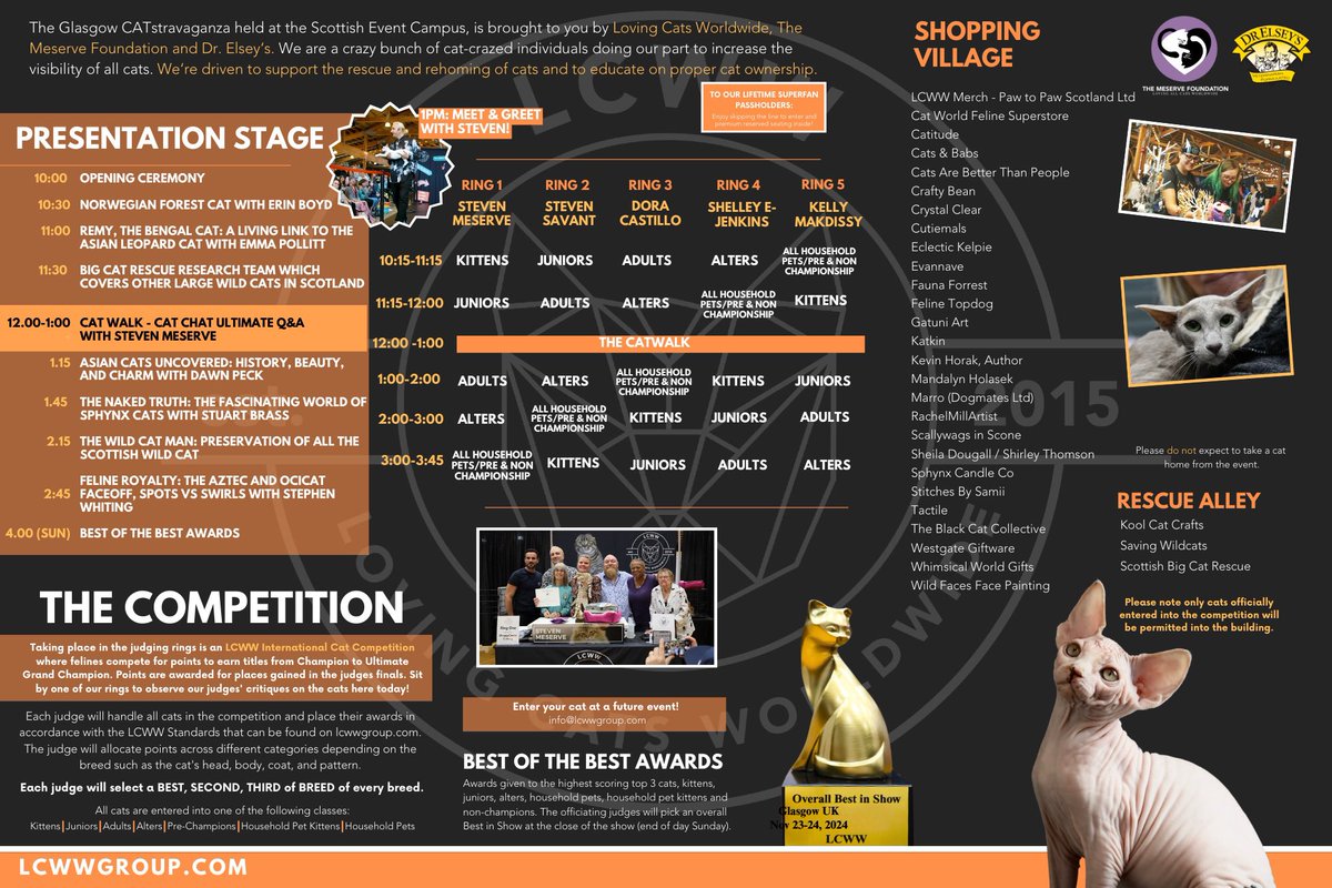 LCWWGroup's tweet image. Tomorrow’s schedule in Glasgow!