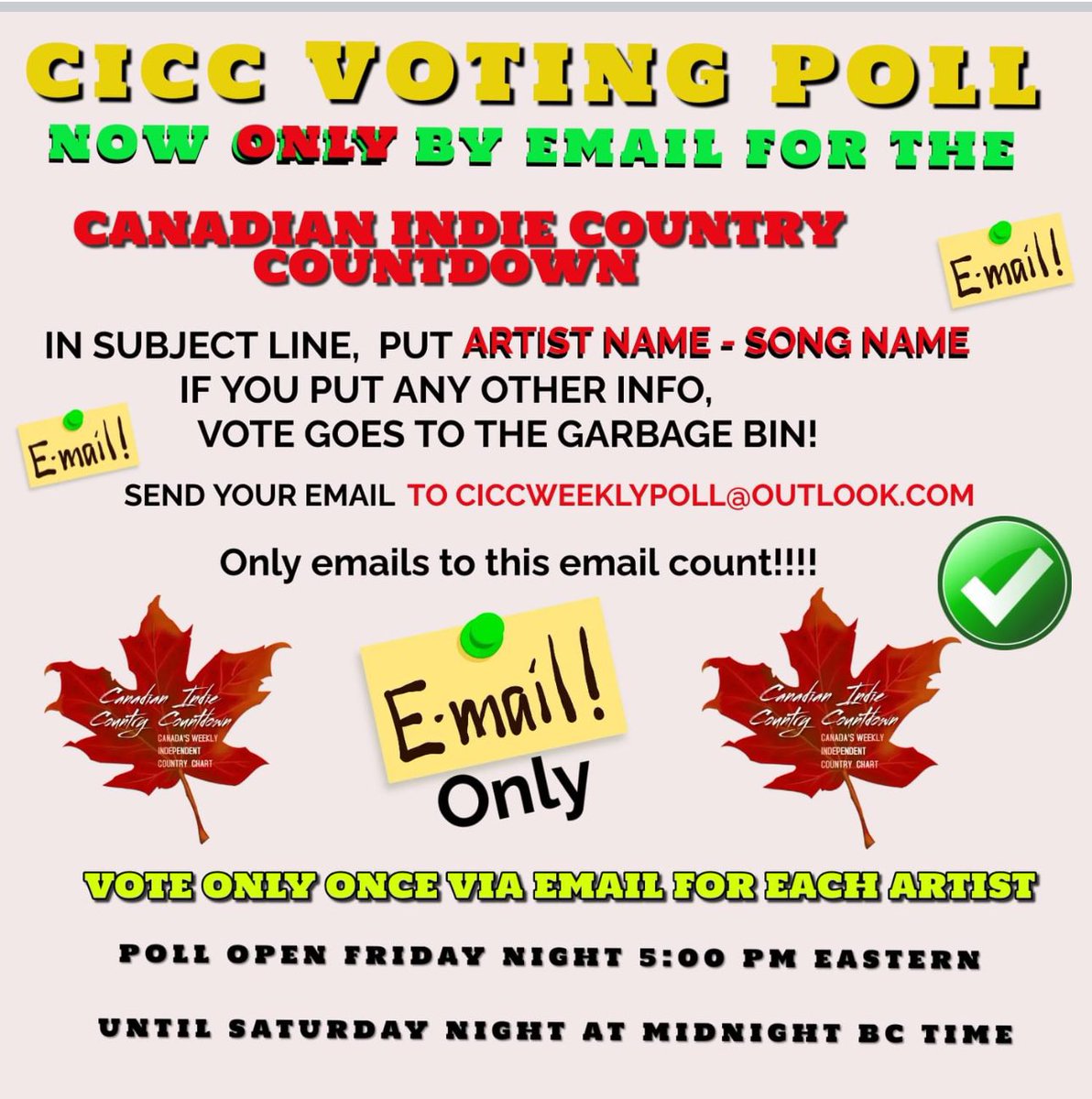 If you have a minute I’d appreciate your vote for Wonder Woman this week on the #CanadianIndieCountryCountdown
Simply send email to ciccweeklypoll@outlook.com with subject line Arlene Quinn / Wonder Woman 
Thank you so much! Love Arlene xo
#canadianartist #canadiangirl