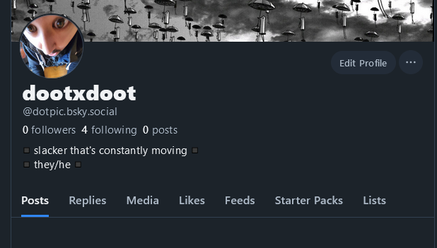 dotpic's tweet image. movin over to bluesky