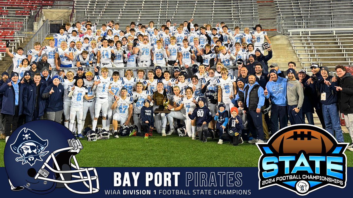 Garrett Nelson (@mrnelsonbp) on Twitter photo JOB FINISHED ✅ Goal was to be 1 of 1. State champs forever. So proud and blessed to be small part of this! We did it! <a href="/BayPortFootbal1/">Bay Port Football</a> #SWARM #WIN JOB FINISHED ✅ Goal was to be 1 of 1. State champs forever. So proud and blessed to be small part of this! We did it! <a href="/BayPortFootbal1/">Bay Port Football</a> #SWARM #WIN