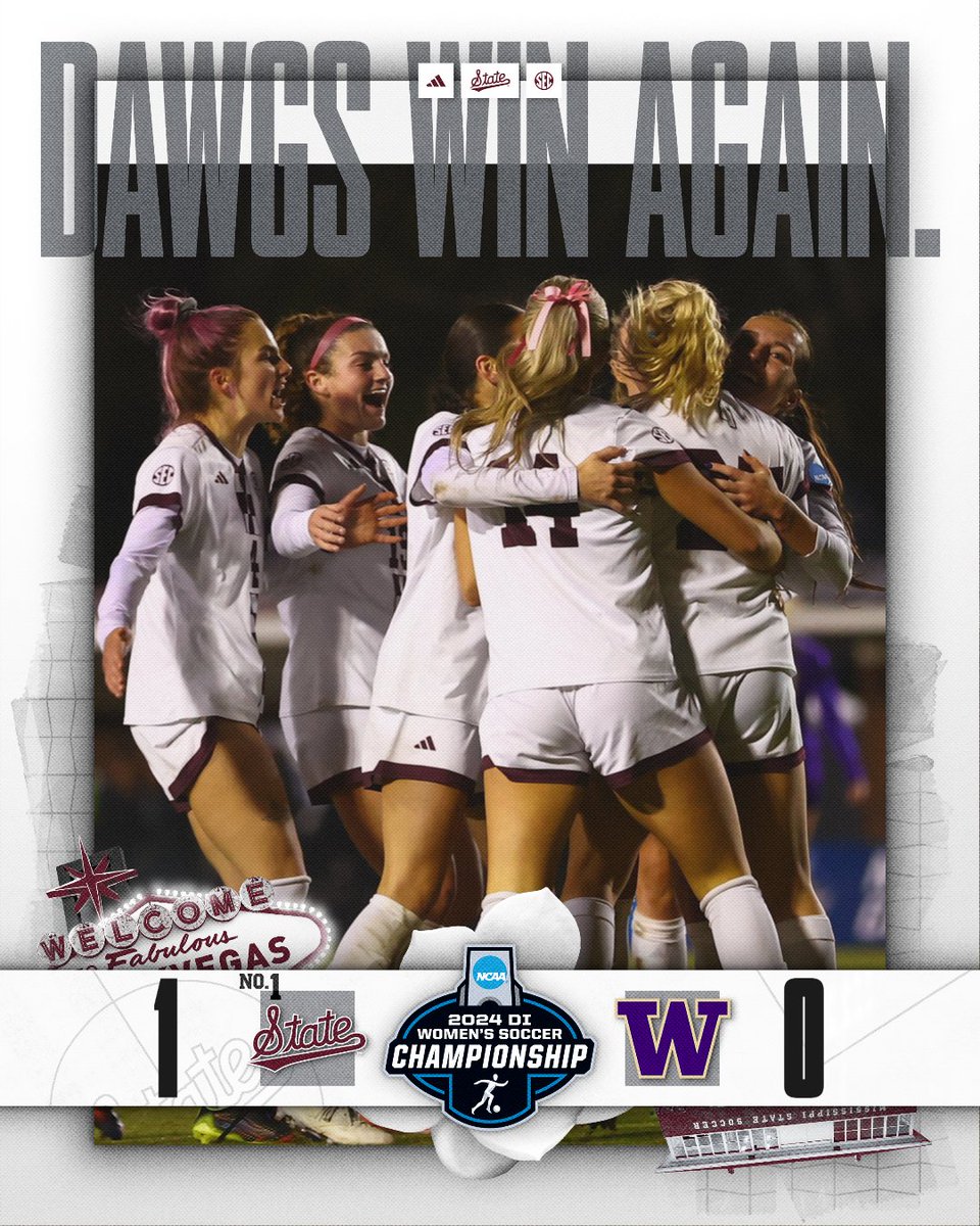 𝐇𝐎𝐖 𝐒𝐖𝐄𝐄𝐓 𝐈𝐓 𝐈𝐒!!

The Dawgs are heading back to the Sweet 16!

#HailState🐶