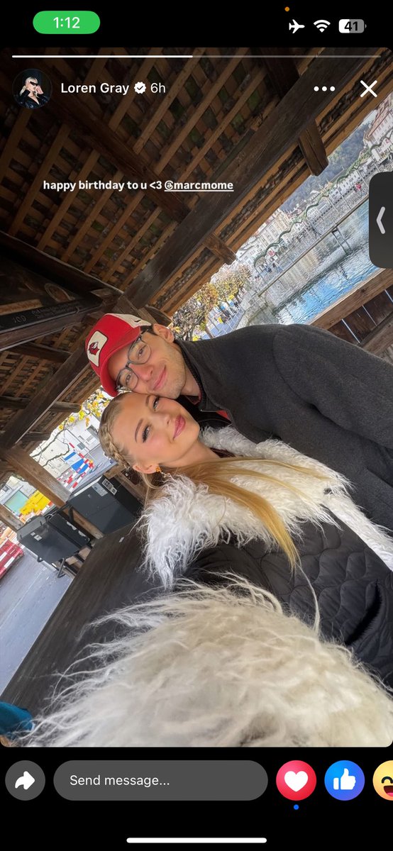LorengrayTYS's tweet photo. Happy birthday Marc 
Loren gray via facebook story @iamlorengray https://t.co/B8LBSVTQjy
