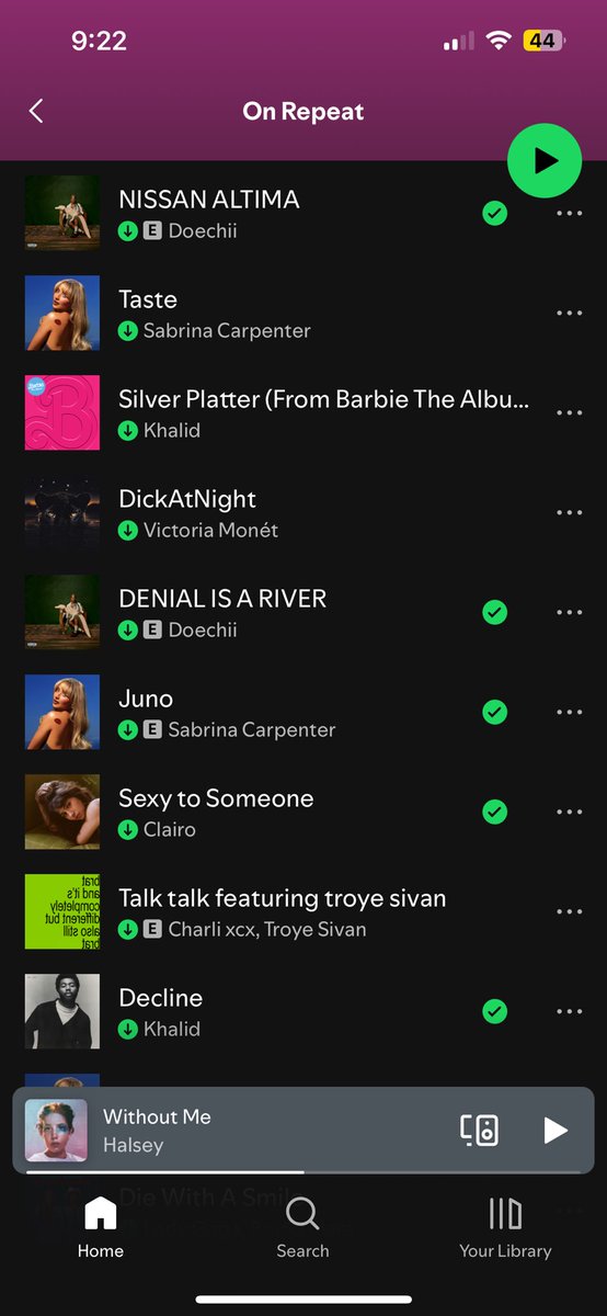 heyitsadamk's tweet photo. @thegreatkhalid we love you &amp; will always be streaming 🫶🏼 decline and silver platter currently on repeat https://t.co/r4LxmaJgmZ