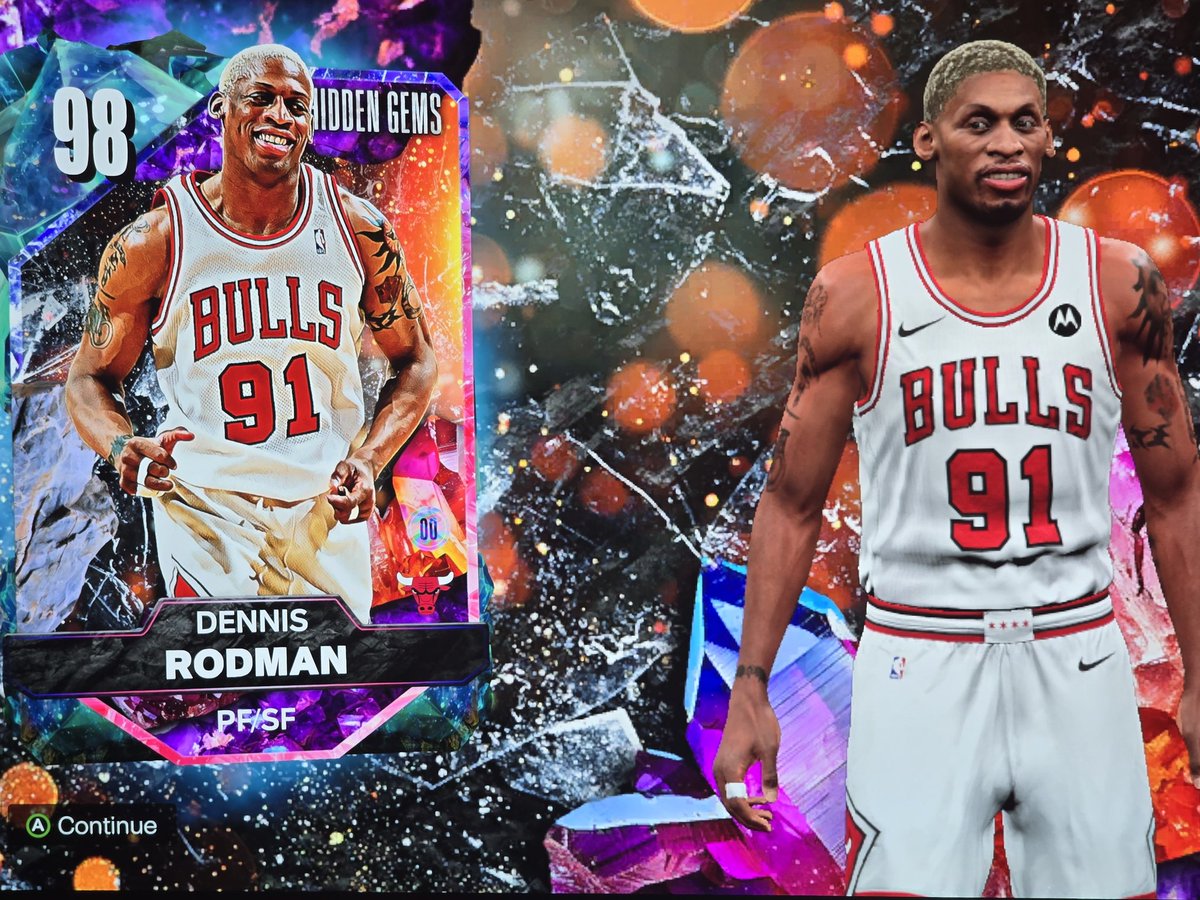 Welcome to the team <a href="/dennisrodman/">Dennis Rodman</a> #NBA2K25 #NBA2K25MYTEAM <a href="/NBA2K/">NBA 2K</a> @NBA2KMYTEAM