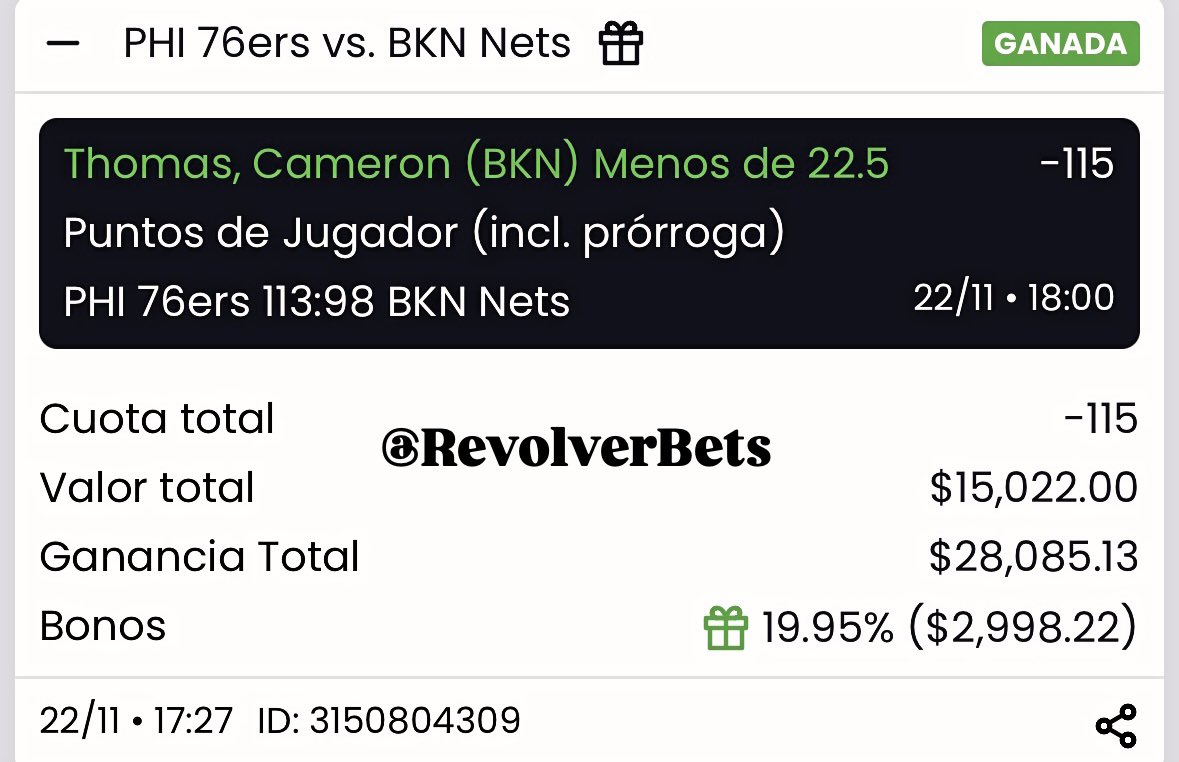 RevolverBets's tweet photo. #NetsWorld 

Dice el gringo 🇺🇸, que no sé decodificar , tengo mejor record que él y él tenía a los Nets y el over de cam thomas.

Yo tenía lo contrario con mi código, síganle creyendo a ese payaso. 🤡 

JAJAJAJAJAJA 🥱🥱🥱 https://t.co/7tQjxqoa5j