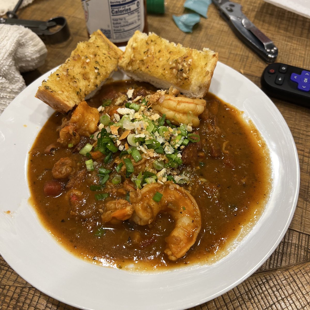 Rev. Cristobal Travieso (@chrisin_big_d) on Twitter photo Andouille, crawfish and shrimp Ă©touffĂ©e. Hi yâall, itâs been a minute. Andouille, crawfish and shrimp Ă©touffĂ©e. Hi yâall, itâs been a minute.