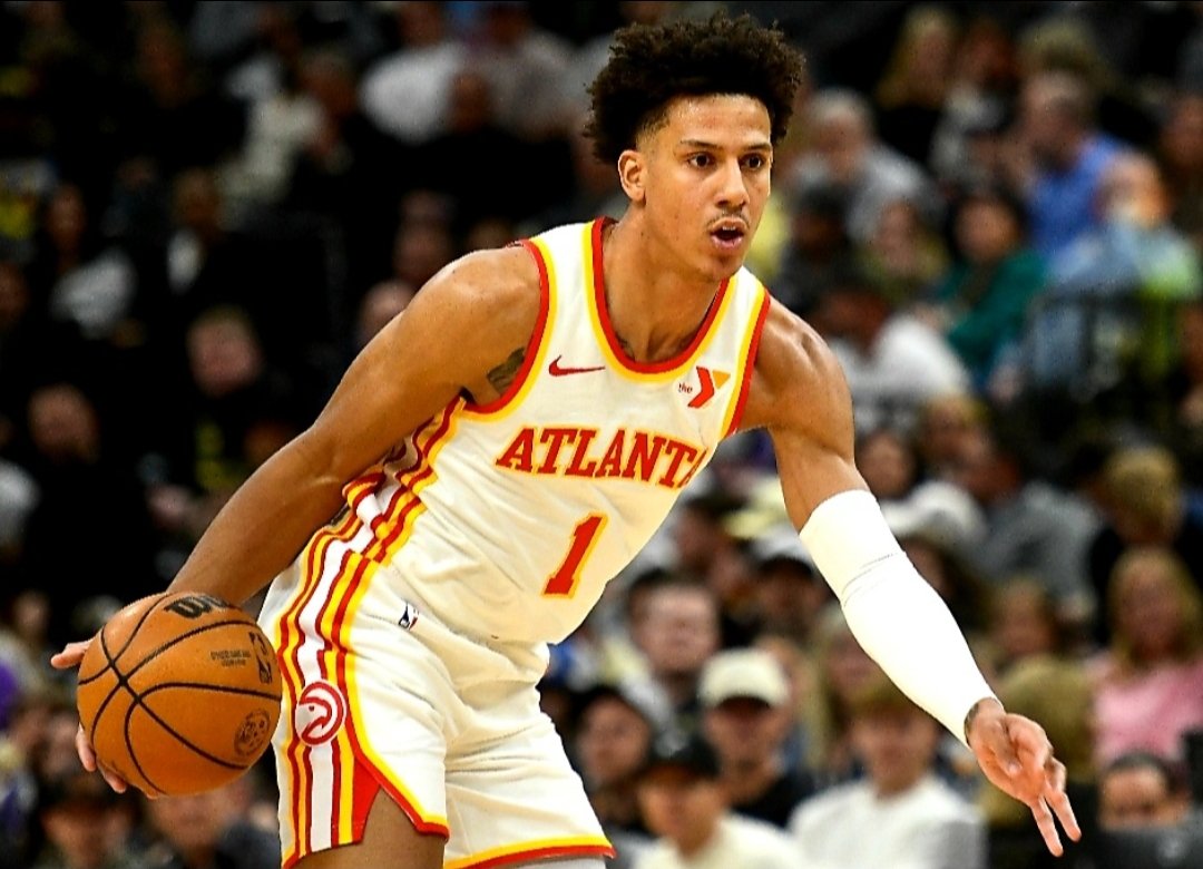 Jalen Johnson over 27.5 pts+rebs ✅

BANG! Cash that right outta halftime

2-0 to start the night in Dubclub 

#PrizePicks #NBA #GamblingTwitter #Playerprops #GamblingX #NBACup