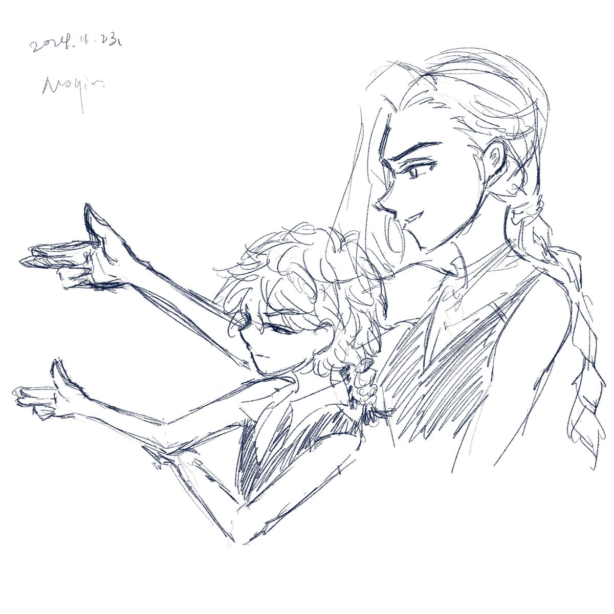 Moqin__'s tweet photo. #ArcaneSeason2 #arcane #Jinx #isha https://t.co/HwGmnFwHV0