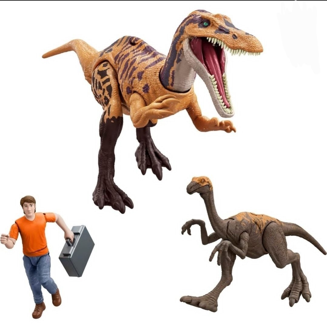 plushboyq's tweet photo. @Mattel it's been several months since this Suchomimus protector pack was shown and no signs of this releasing anywhere. Can we get confirmation on if this set will ever release or if it's a cancelled set. https://t.co/iQIK495kxC