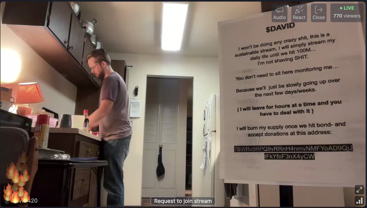 DavidTo100M's tweet photo. Cooking up a storm. Literally fired up. Oh wait... no, I'm chilling on my sofa and playing my games. 

https://t.co/be1B28Px5y

7QoDuCZUVj31MYhRWc1SB1Nx6eZCocjdh2Vv1ptPpump https://t.co/X1C9XhUZ7C