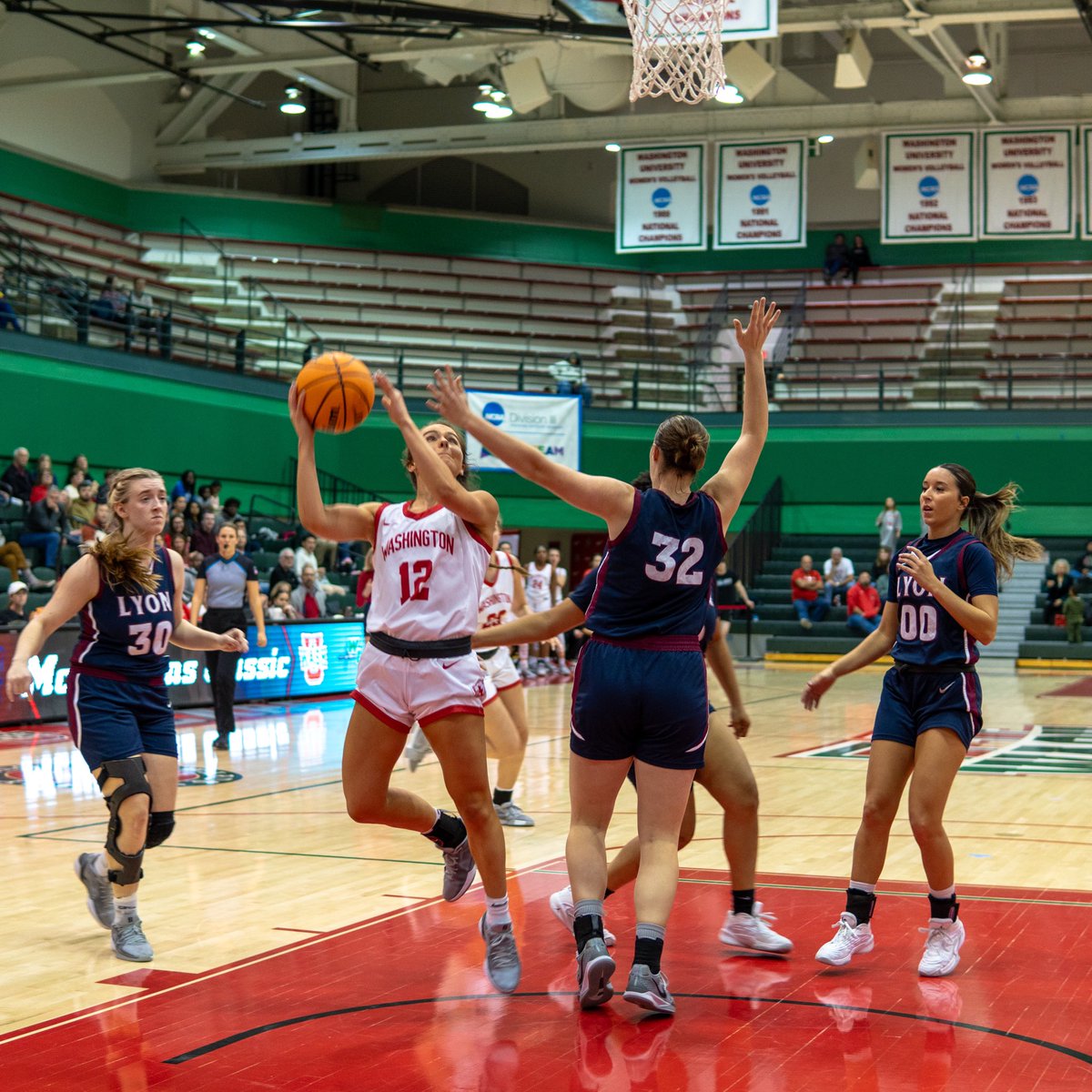 RECORD BREAKING WIN FOR <a href="/WashU_WBB/">WashU Women's Basketball</a>!

The Bears beat Lyon 119-49, breaking the program record of 116 points in a game set over 40 years ago.