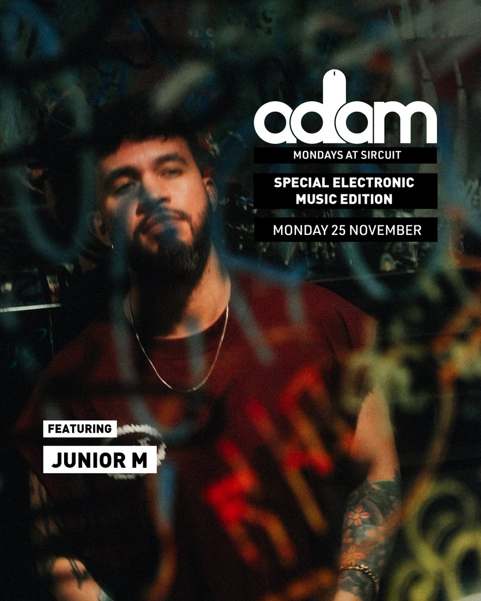 ADAM: Electronic Music Edition ft. Junior M
Monday 25 November 2024
Sircuit Fitzroy

The well-famous nude pub for guys at is holding a special electronic music and kink-friendly edition, much in the style of our Berlin events

Also ft. DJ Jason Buchanan &amp; HYPERPRISM

#queertechno