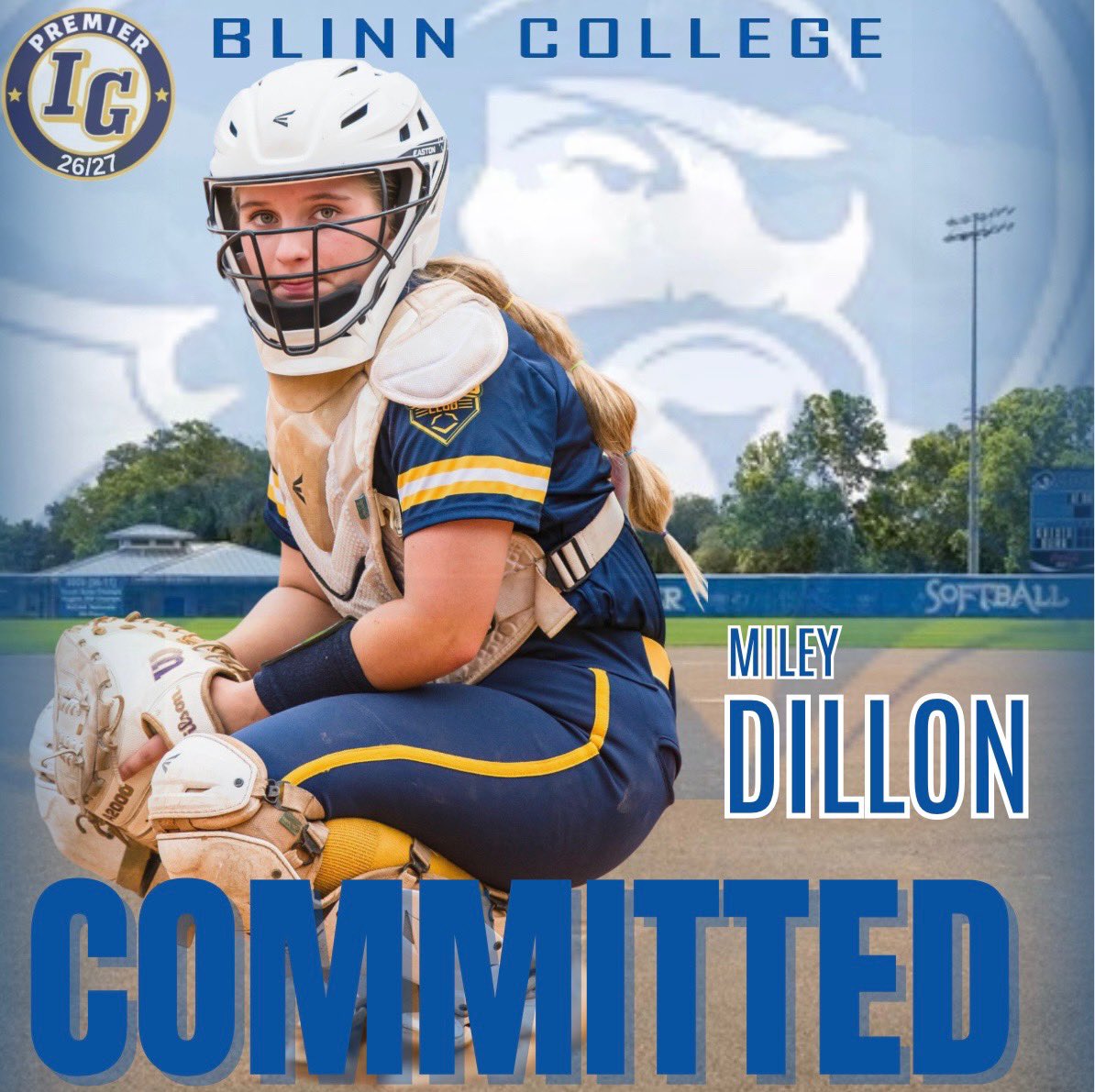 IG_National2728's tweet photo. Big things are happening! 🌟 Congratulations to our 2026 @MileyD2026 for committing to @BlinnSoftball !! Your hard work and dedication has paid off—this is just the beginning of an amazing journey. 🥎🎓 #TrustTheProcess #GetTheBelt https://t.co/rFveIg3xVu