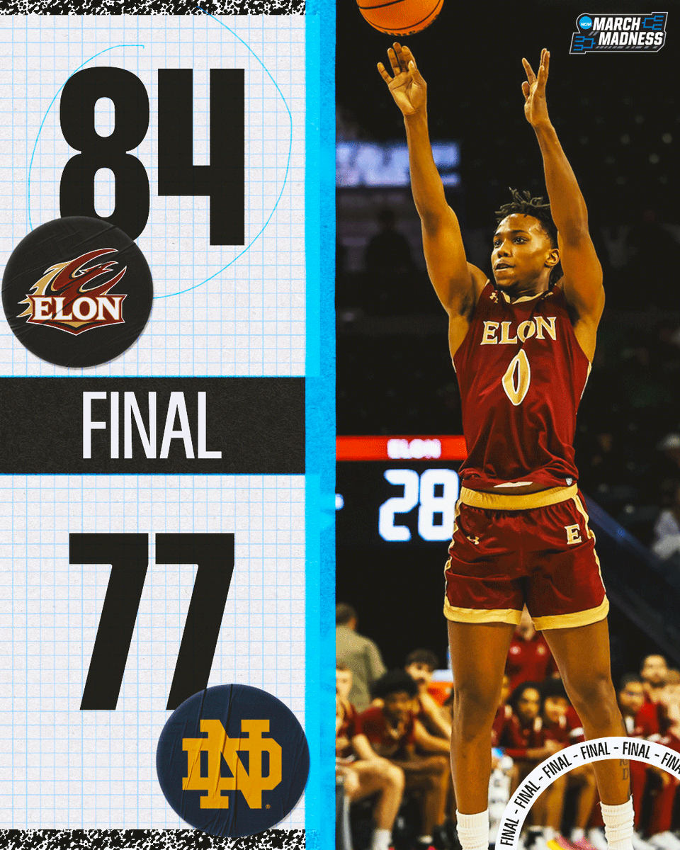 ELON UPSETS NOTRE DAME ‼️

The Phoenix take down the Irish in South Bend 😲