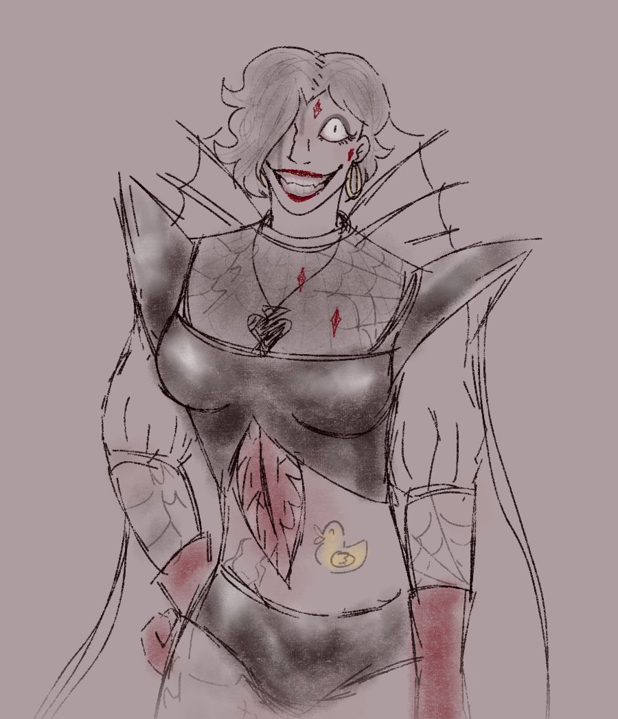 Captain_SidFuka's tweet photo. Random drop of Sado sketches in recent months uhh
Oh, and best friend Vallamir, yeah
#TheHex #DanielMullinsGames https://t.co/6WEwqfqPBM