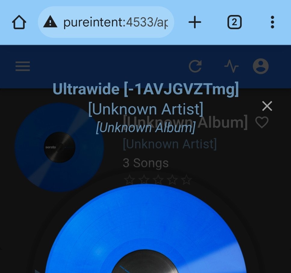 sridca's tweet image. Exit @Spotify 

Enter @navidrome (self-hosted on #NixOS) + yt-dlp + @Tailscale