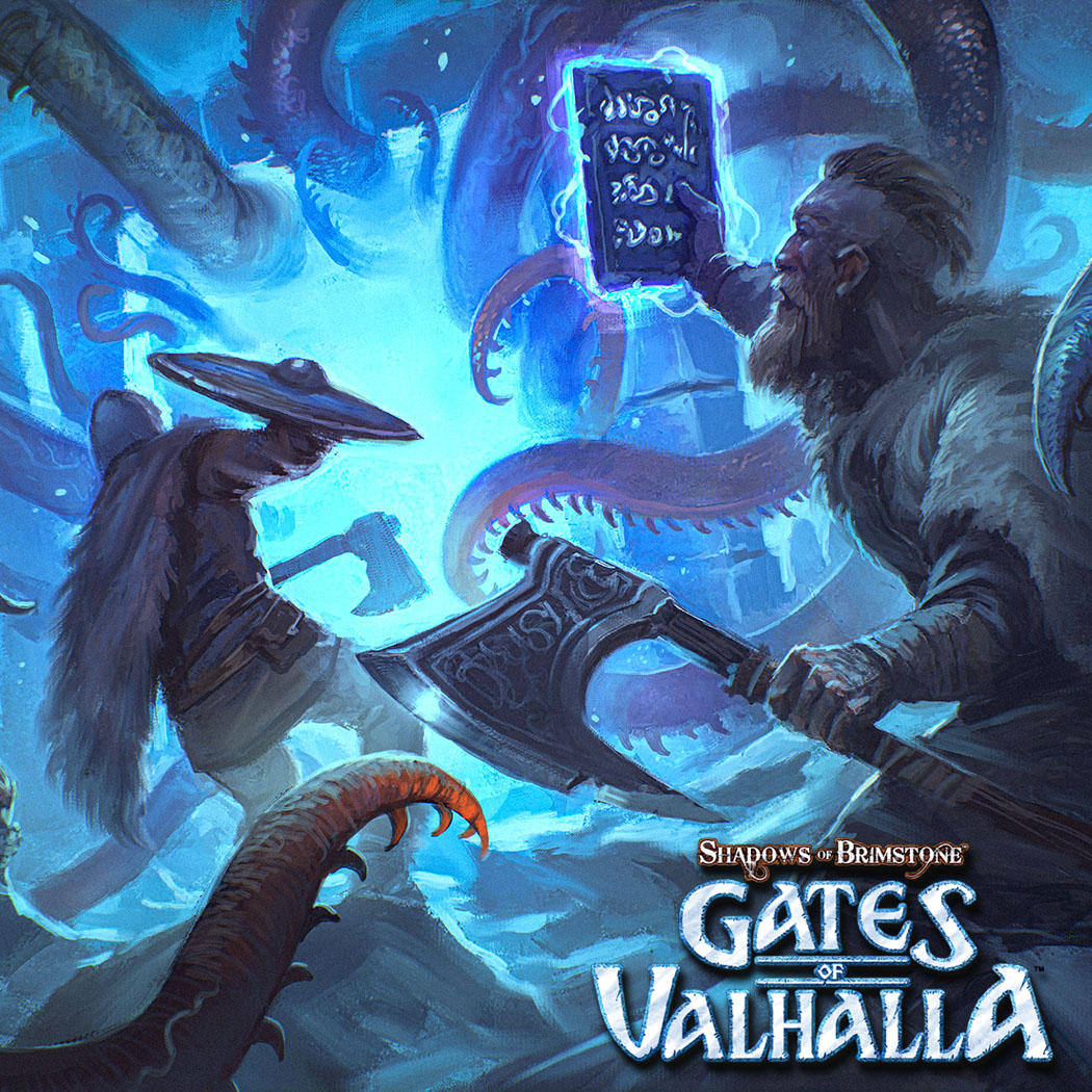 Happy Friday everybody!  Next week is our biggest sale of the year.  But this week, we present an illustration of Vikings attempting to seal a Void Portal!

#gatesofvalhalla
#shadowsofbrimstone
#tabletopgames
#tabletop
#boardgames
#miniaturepainting
#blackfriday
#boardgamegeek