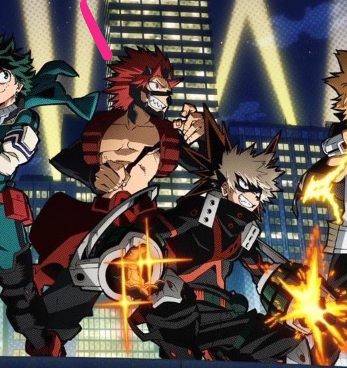 heroredriott's tweet photo. I love bakugo’s personal space! https://t.co/fmwHZoTdPM
