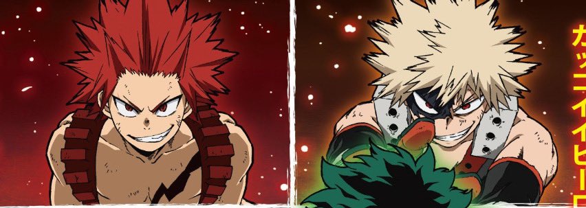 heroredriott's tweet photo. I love bakugo’s personal space! https://t.co/fmwHZoTdPM
