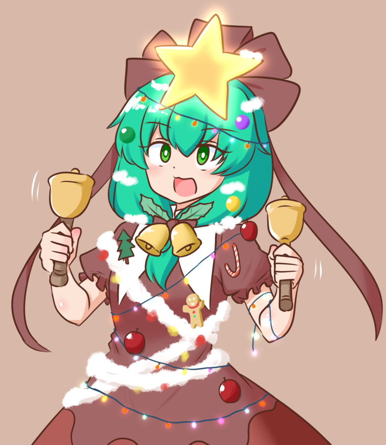 鍵山雛 「Skebご依頼で描きました クリスマス雛ちゃん 」|いすぃのイラスト