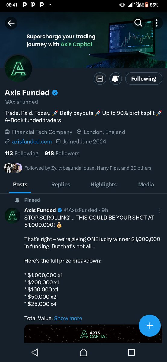 simon_sich90728's tweet image. @machechesimon 
@Davidreamz26 
@Luckypounds17 
@NatoshaInt86726 
@macleansarkodi2 

@AxisFunded   #AxisFunded