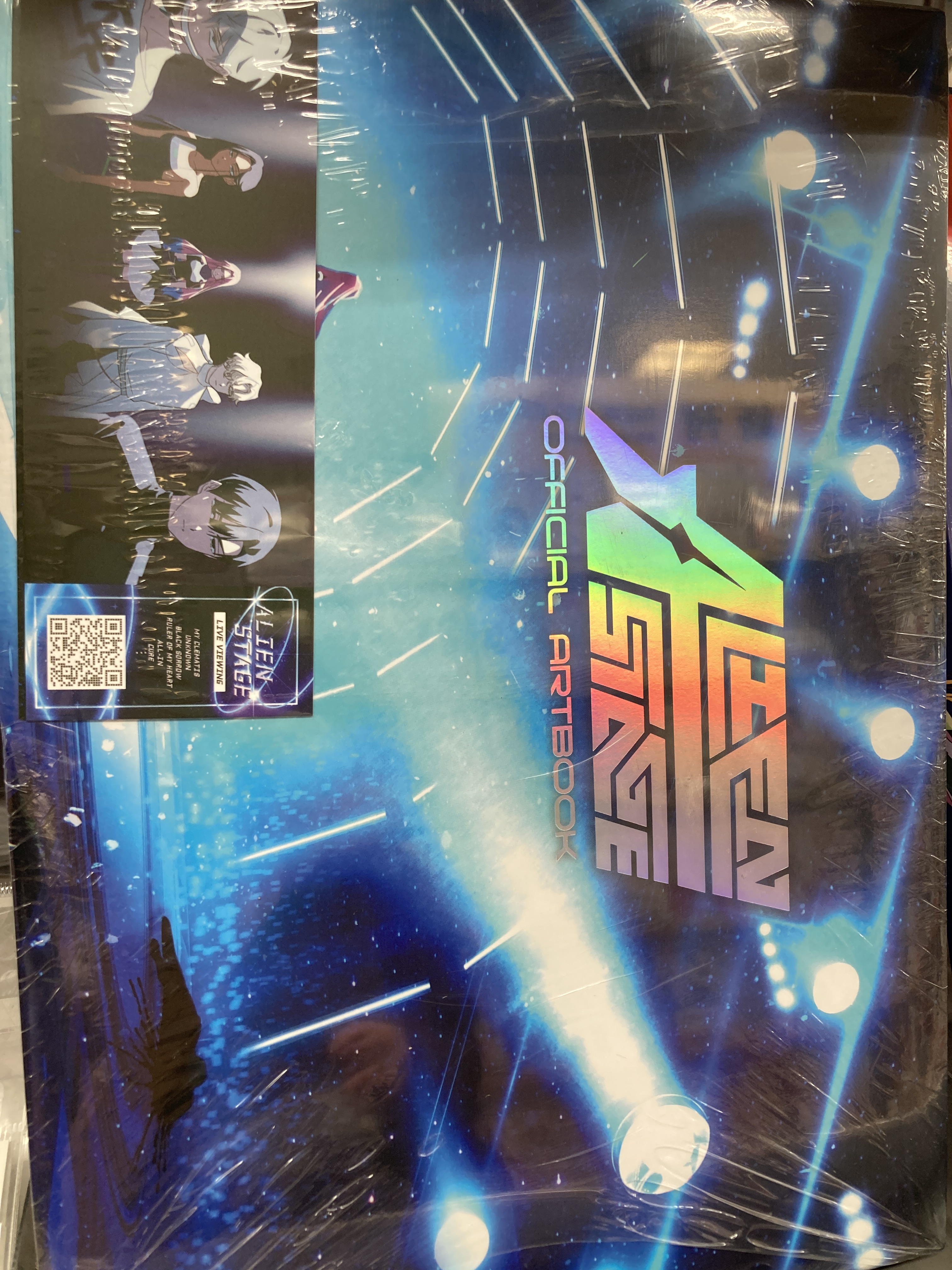 エイリアンステージ　VIVINOS　QMENG　サイン　色紙　ルカ　ヒョナ VIVINOS trigger POP ARTBOOK 特典 エイリアンステージ - メルカリ