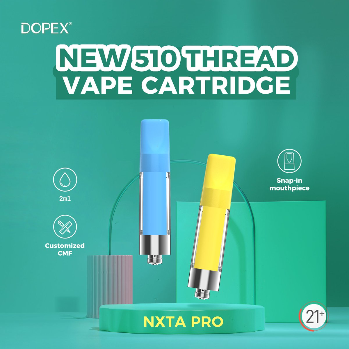 dopex_official's tweet photo. 🌟 Introducing the NXTA Pro Vape Cartridge! 🌟

🔹 Universal 510 Thread Compatibility – Ready to fit your favorite vaping device!

🔹 Powerful Airflow Delivery – Smoother, fuller vape clouds with every puff!

Ready to level up your vape game? 🔥

#dopex#cannabis##VapeStyle https://t.co/UFIpexWvFj