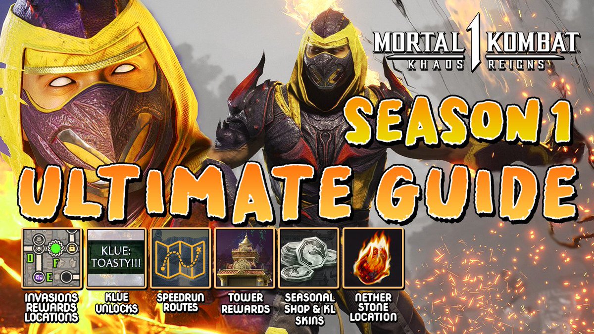 The MK1 ULTIMATE Season 1 Guide!!! All the Skins, All the Maps, All the Klues, All The EVERYTHING!!!
📺youtu.be/tiEsw4WkJYg

#MK1 #MortalKombat1 #MortalKombat #KhaosReigns