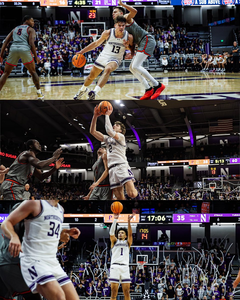 Northwestern Basketball (@numensbball) on Twitter photo Three Scorers in Double Figures 💥
1️⃣3️⃣ pts <a href="/BrooksBarnhizer/">Brooks Barnhizer</a>
2️⃣0️⃣ pts <a href="/N_Martinelli1/">Nick Martinelli</a>
2️⃣1️⃣ pts <a href="/JalenL30/">Jalen Leach</a> Three Scorers in Double Figures 💥
1️⃣3️⃣ pts <a href="/BrooksBarnhizer/">Brooks Barnhizer</a>
2️⃣0️⃣ pts <a href="/N_Martinelli1/">Nick Martinelli</a>
2️⃣1️⃣ pts <a href="/JalenL30/">Jalen Leach</a>