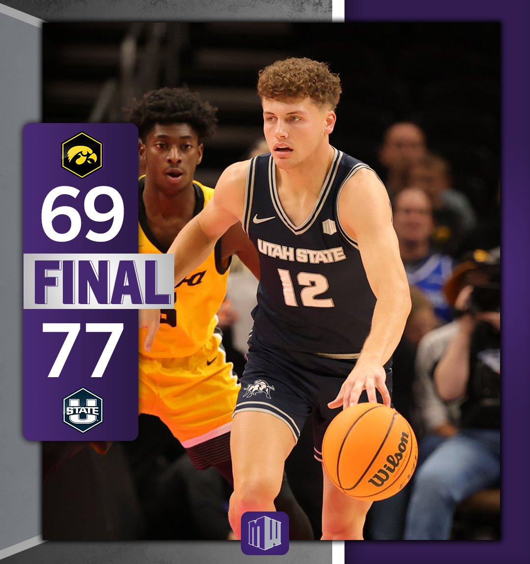 Aggies took it to the Hawkeyes in Kansas City! 💪