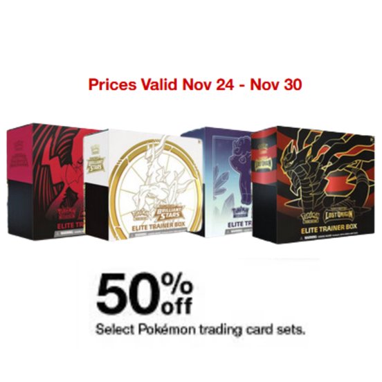 target black friday deals pokemon cards ▷ Where are the best Black Friday 2024 Pokémon card deals today? List of  prices and discounts at Walmart, Amazon and Best Buy | EN main image 0