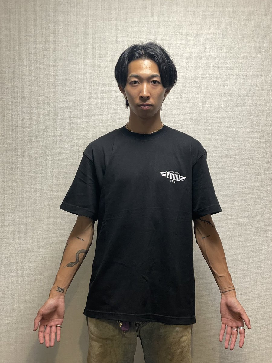 撮った写真がTシャツになりました！ 各会場デザインが違く、本日千葉