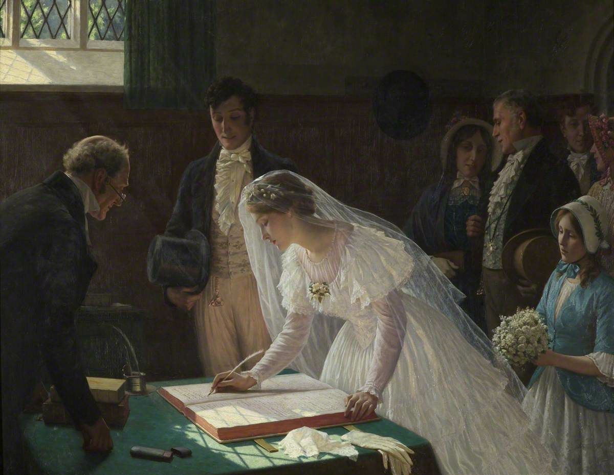 エドモンド・ブレア・レイトン （Edmund Blair Leighton、1853-1922