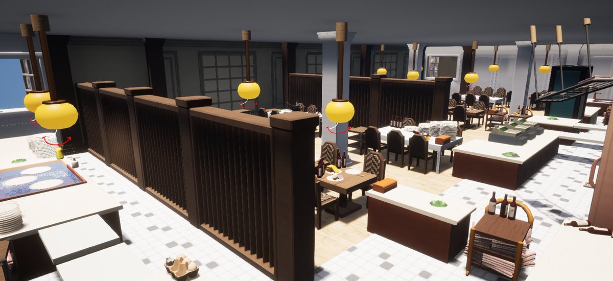 LESAUS's tweet photo. @PutnaiCsaba Hey everyone! Thanks for hosting @PutnaiCsaba 
 
The team have been hard at work cooking up our new restaurant level! If you wanna keep upto date follow our socials and Wishlist Ribbet on steam! https://t.co/k9um6q8o5a
🐸💚 https://t.co/fPgLM0iWPk