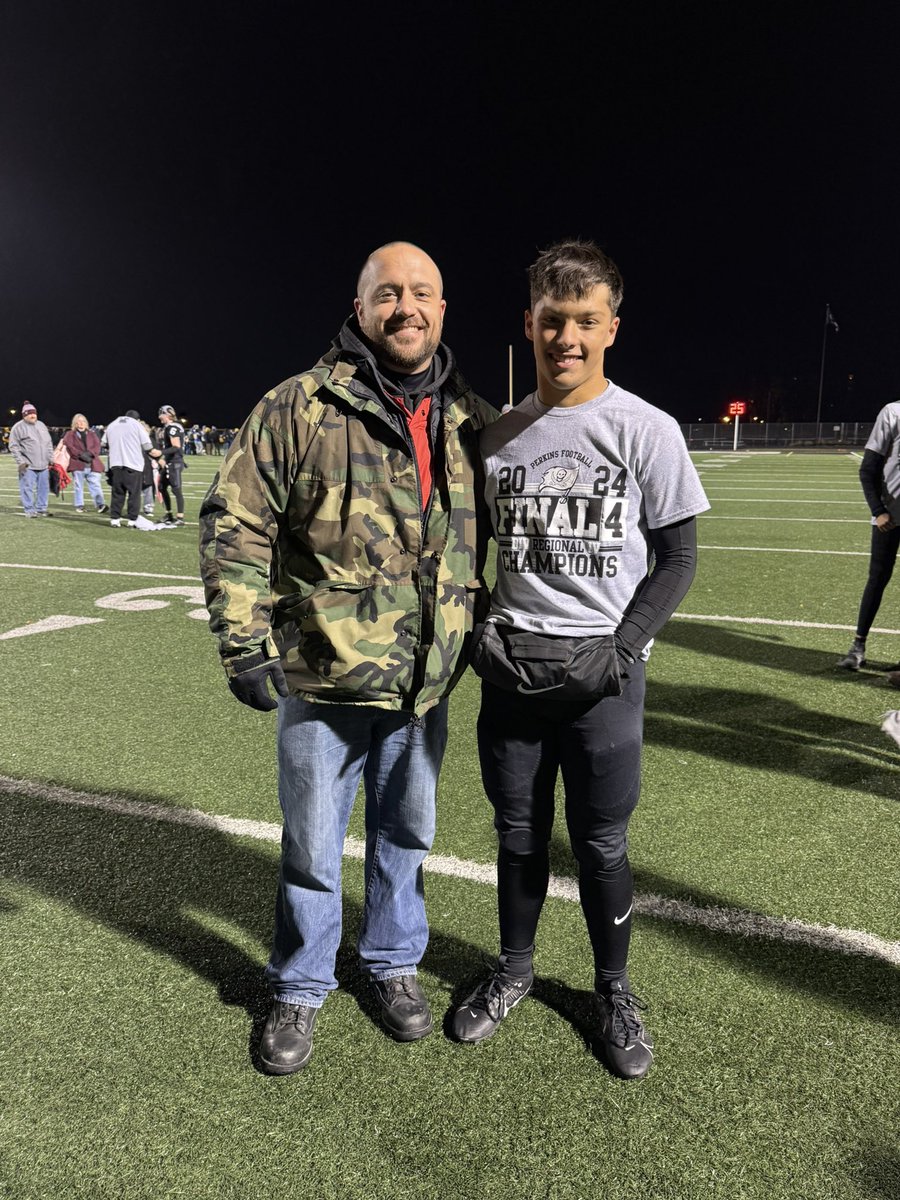 The Pirates are Regional Champs 🏆 Pretty cool that Brent’s team won in 1999 for Perkins and now Mason &amp; his team in 2024 🏈 Congratulations players &amp; coaches!!