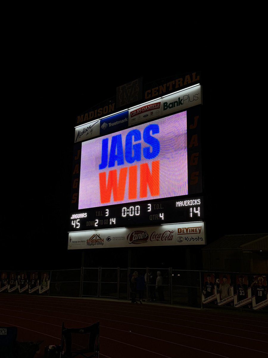 With a 45-14 win over Germantown, our Football Jags are North State Bound! #GoJags