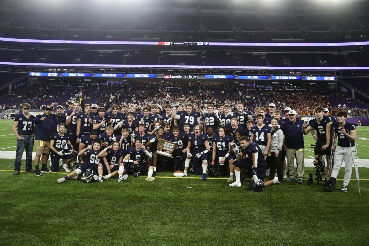You can be number 1 in August, September, October, or the beginning of November. I’ll take being number 1 at the end! #StateChamps