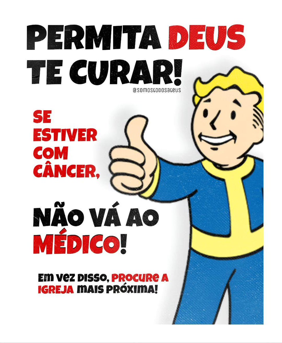 RFallafel's tweet image. Você prova o poder do seu deus cristão e eu provo o poder da ciência! Tá combinado?